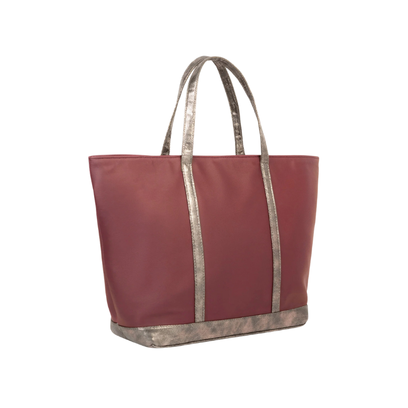 Main Compartment Red Tote Bag
